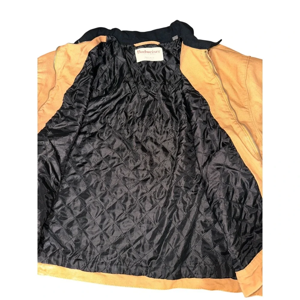 PacSun Yellow Jacket with Black Collar - Picture 4 of 11